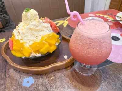西瓜汁（老板送的！）